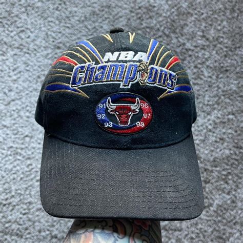 Vintage Chicago Bulls Championship Starter Hat Depop