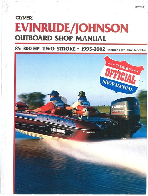 Johnson Evinrude Clymer Shop Manual Hp Hp Two Stroke