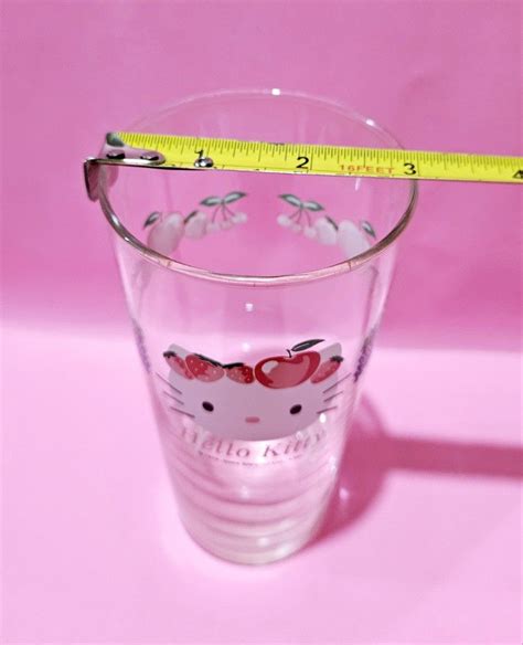 Hello Kitty Tall Glass Furniture And Home Living Kitchenware And Tableware Dinnerware And Cutlery