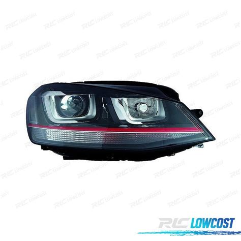 Faros Xenon Para Volkswagen Vw Golf Vii Gti Gtd Fondo