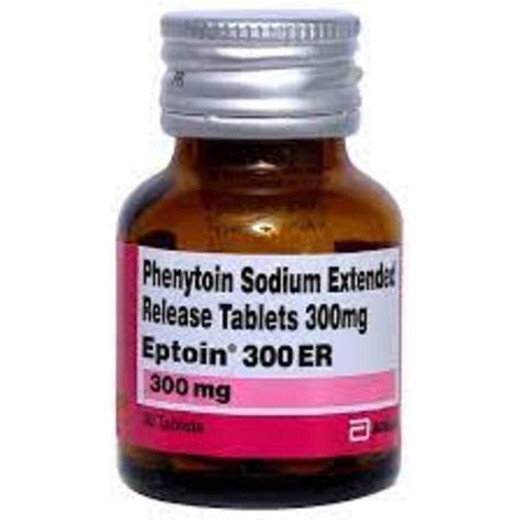 Eptoin Phenytoin Sodium 300mg Tablets At 433 04 Box In Nagpur ID