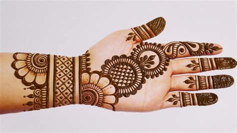 Stylish Simple Mehandi Design For Hands Easy Mehandi Ka Design Mehandimehndi Designshenna