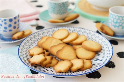 Receta De Galletas De Mantequilla Caseras O Pastas De T Muy F Ciles