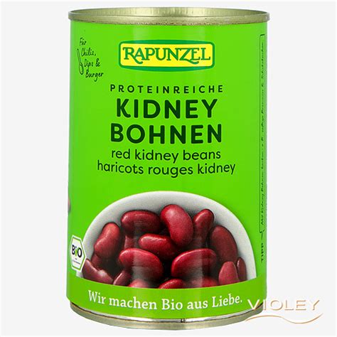 Rapunzel Rote Kidney Bohnen Dose G Naturprodukte Shop Violey