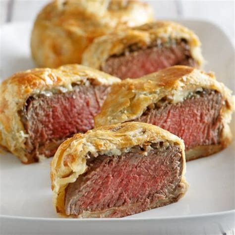 Beef Wellingtons With Gorgonzola And Madeira Wine Sauce Recipe