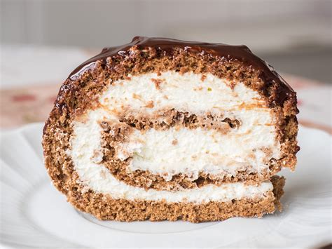 Brazo De Gitano De Chocolate Y Crema Mascarpone