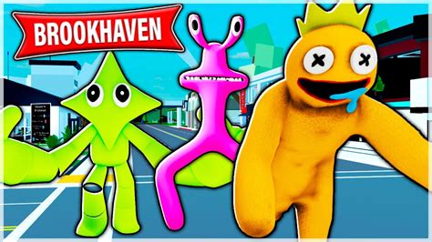 RAINBOW FRIENDS NO BROOKHAVEN RP YouTube