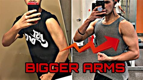 How To Get BIGGER Arms 3 Simple Tips To Grow Your Arms YouTube