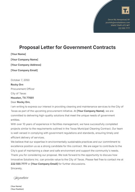 Free Official Letter Format to Government Template to Edit Online