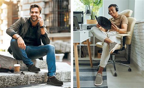 5 Stylish Ways to Rock Men's Casual Loafers with Jeans - Get Ready to ...