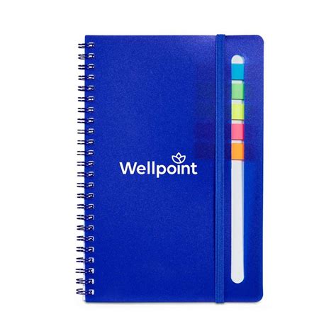 Mustang Spiral Notebook With Sticky Flags Elevance Health Ariba