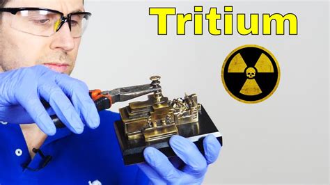 What Happens When You Break a Vial of Radioactive Tritium? - YouTube