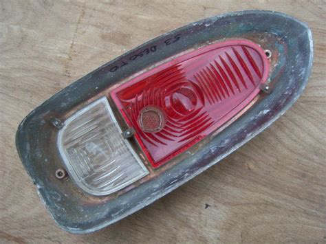 Purchase 1952 DE SOTO TAIL LIGHT BEZEL MOPAR LENSE In Silverlake