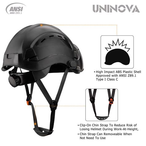 Snapklik.com : UNINOVA Hard Hats Construction OSHA ANSI Z89.1 Approved