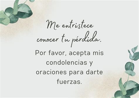 Frases De Condolencias Por Una Perdida Cortas