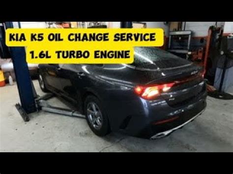 How To Change Engine Oil On Your Vehicle Kia K L Turbo Engine