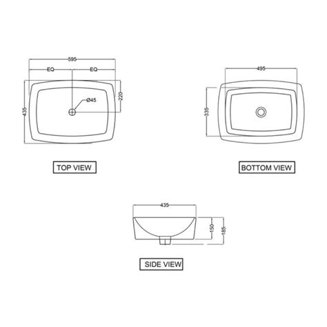 Jaquar Kubix Table Top Basin White Kus Wht