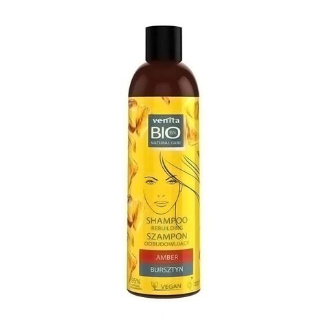 Біошампунь реконструктор для волосся Venita Bio Natural Care Amber