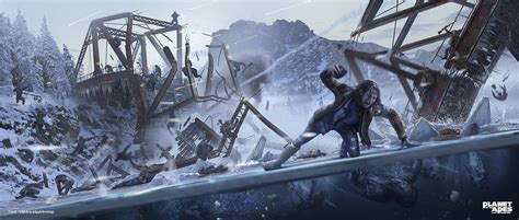 Artstation Planet Of The Apes Last Frontier Millers Bridge Simon