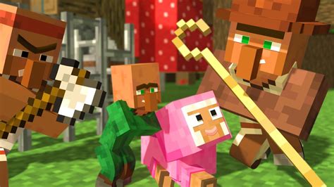 Villager Vs Pillager Adventures Part Minecraft Animation Youtube