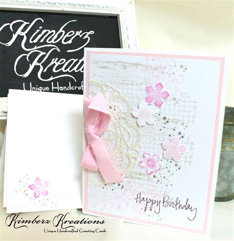 Kimberz Kreations: New Handmade Birthday Card Designs