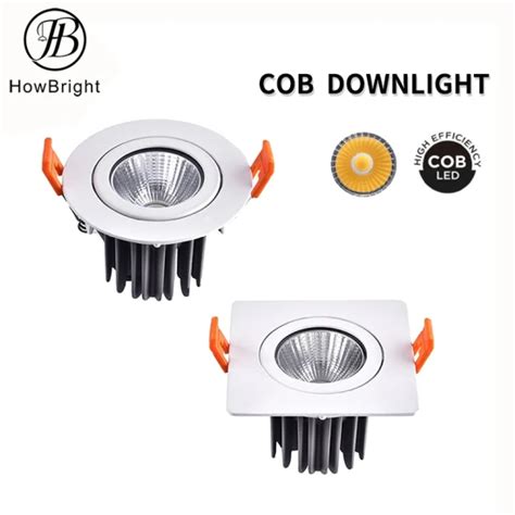 Metal Led Downlight Multifunctional Circular Recessed Downlight Indoor