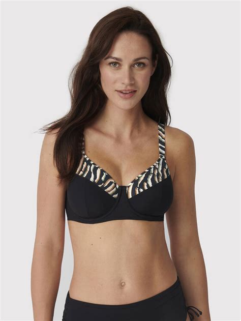 Triumph Bikini Oberteil Charm Elegance Schwarz Modivo At