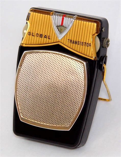 Vintage Global Transistor Radio, Model GR-711, AM Band Only, 6 ...