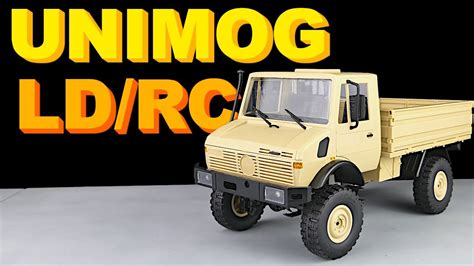 LD RC P06 Unimog UNBOXING DEUTSCH YouTube