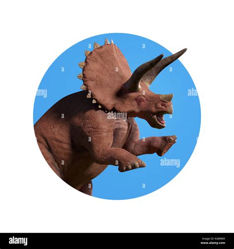 Triceratops Dinosaur D Render Hi Res Stock Photography And Images Alamy