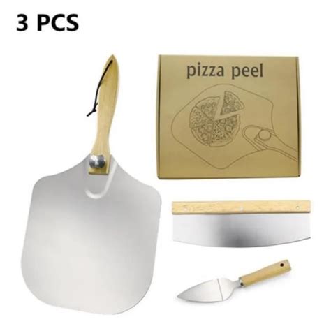 Pelle à pizza Professionnelle Cuisson Authentique Kit à Pizza Haute