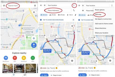 Cara Membuat Rute Di Google Maps Teknoid