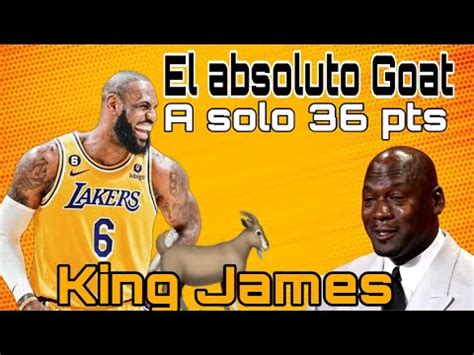 Lebron James podría hoy romper el récord de puntos Esto lo hace el