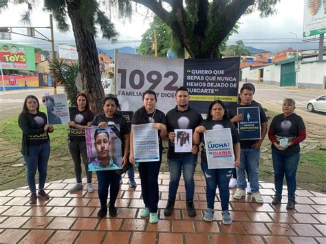 FundaRedes Familiares De Los 1092 DesaparecidosEnFrontera Alzan La