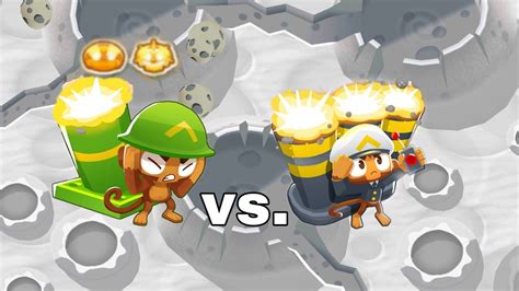 Btd6 God Boosted Tier0 Mortar Vs Pop And Awe Youtube