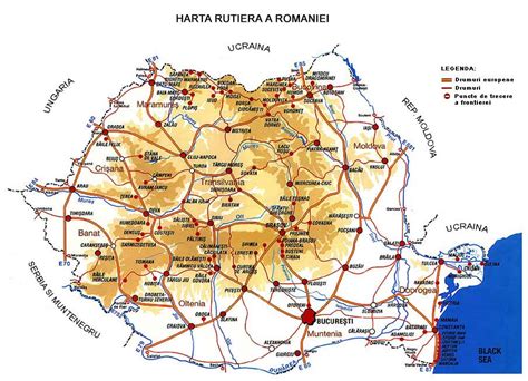 Mapas De Rumania Regiones Por Descubrir En Rumania