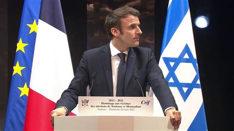 Emmanuel Macron Isra L Et La France Sont Ensemble D Termin S