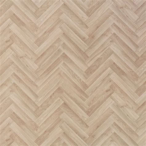 Herringbone Parquet Light Oak Sheet Vinyl Flooring - VINYL FLOORING 4U