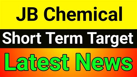 JB Chemicals Share Latest News Jb Chemicals Share Price Jb