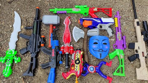 Mencari Tembak Tembakan Ak Spiderman Gun Blaster Gun Nerf Gun