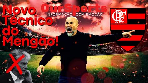 128 PLANTÃO URGENTE Jorge Sampaoli é o novo técnico do Flamengo