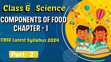 Components Of Food Class Science Chapter Part