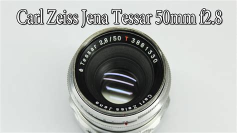 Carl Zeiss Jena Tessar 50mm F2 8 Repair YouTube