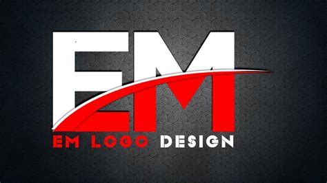 How To Create Professional Em Logo Design In Pixellab Pixellab