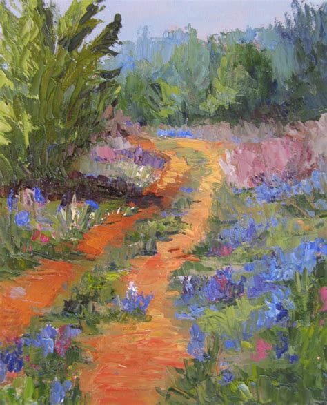 Sheri Jones Daily Painting Journal Wild And Blue Trail Contemporary