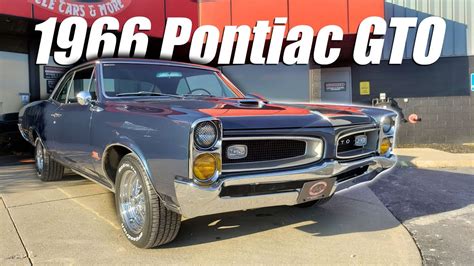 1966 Pontiac GTO For Sale Vanguard Motor Sales 3168 YouTube