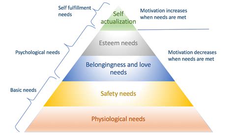 Maslow's Hierarchy Of Needs Motivation