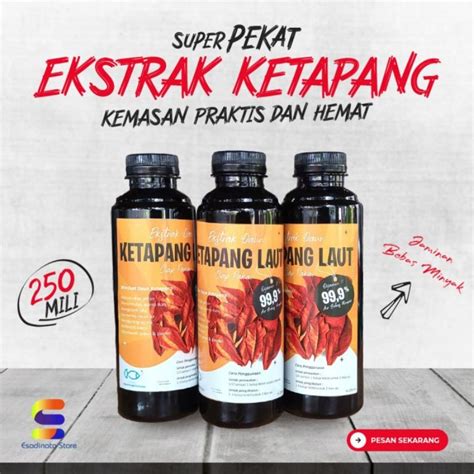 Jual Ekstrak Daun Ketapang Laut Siap Pakai 250 Ml Shopee Indonesia