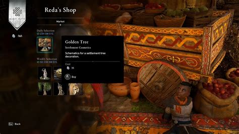 Assassin S Creed Valhalla Reda S Shop 2023 08 16 Golden Tree Misc