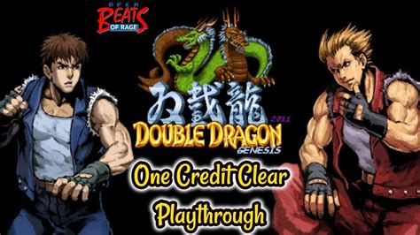 Double Dragon Genesis 2011 Version Openbor 1cc Playthrough Youtube